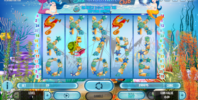 Spielautomat Sea Underwater Club Online Kostenlos Spielen