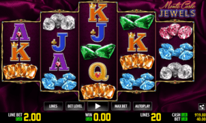 Kostenlose Spielautomat Monte Carlo Jewels Online