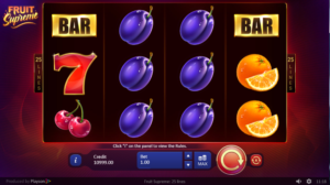 Kostenlose Spielautomat Fruit Supreme 25 Lines Online