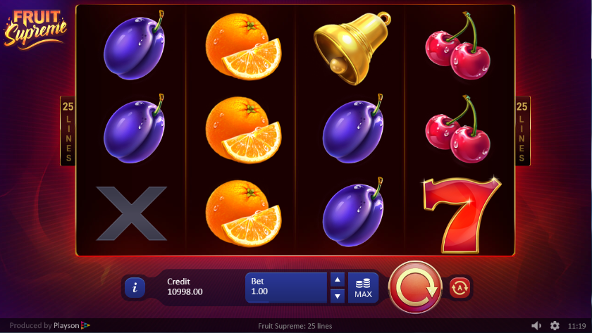 Fruit Supreme Slot Machine