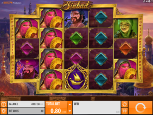 Kostenlose Spielautomat Sinbad QuickSpin Online