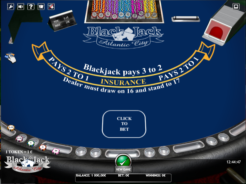 BlackJack Atlantic City iSoft