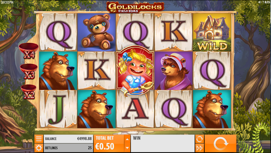 Goldilocks and the Wild Bears QuickSpin
