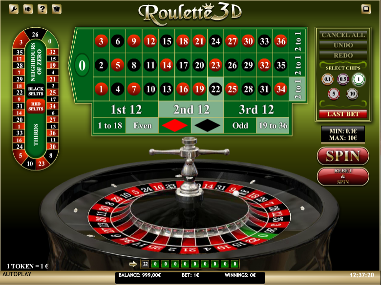 Roulette 3D iSoft